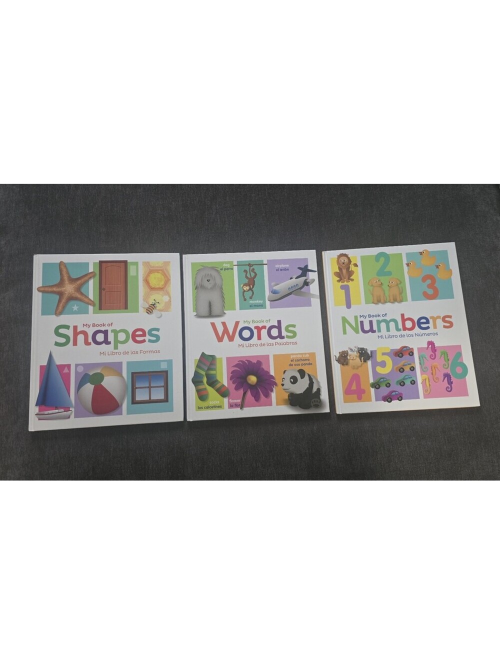 Southwestern Advantage 3-Book Set My Book of Words, Numbers, Shapes
